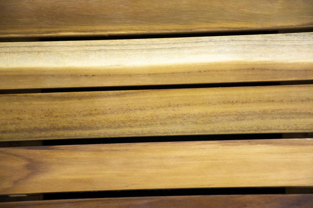 Teak Slat 40" Non-Slip Bath Mat