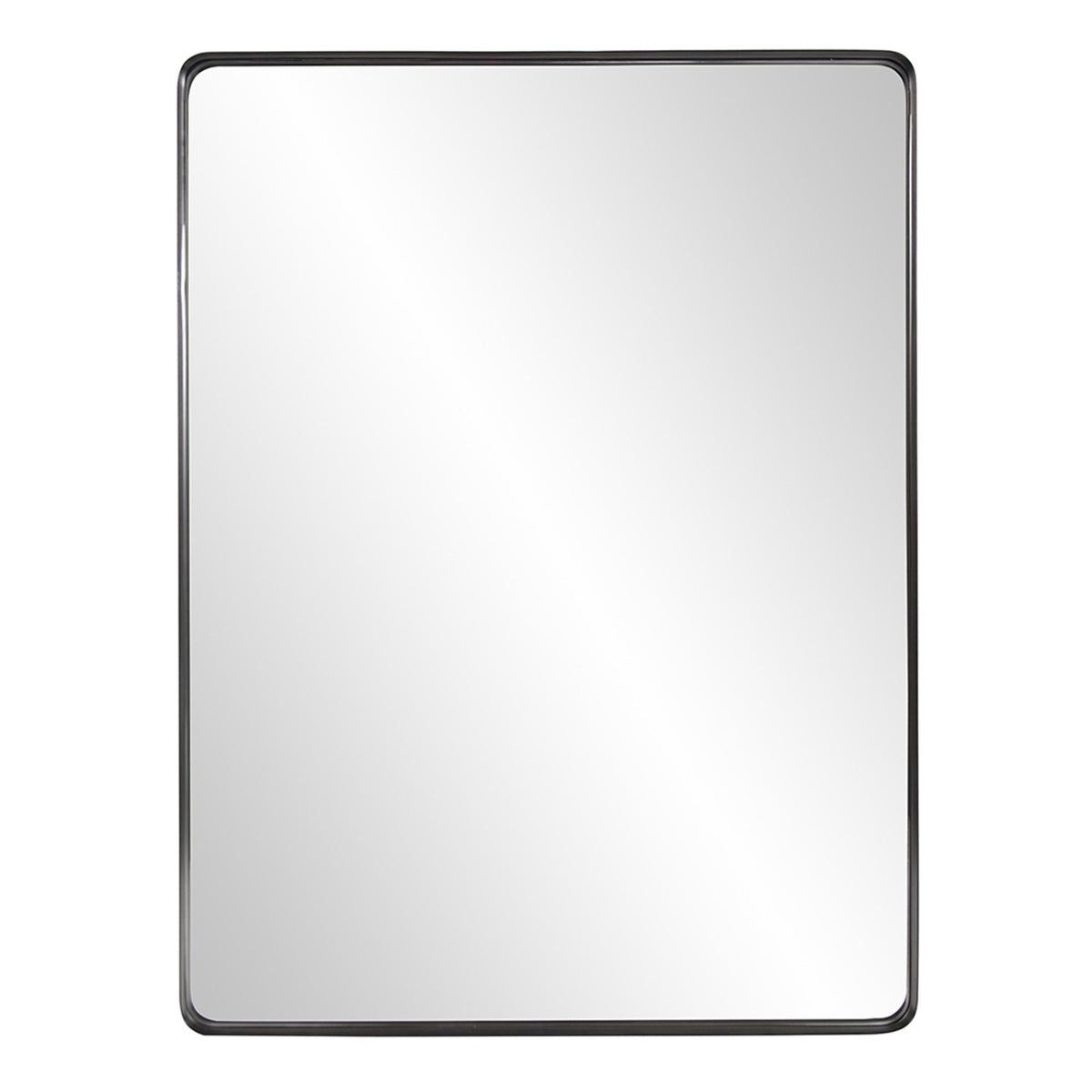 Shadowbox 40" Mirror, Black
