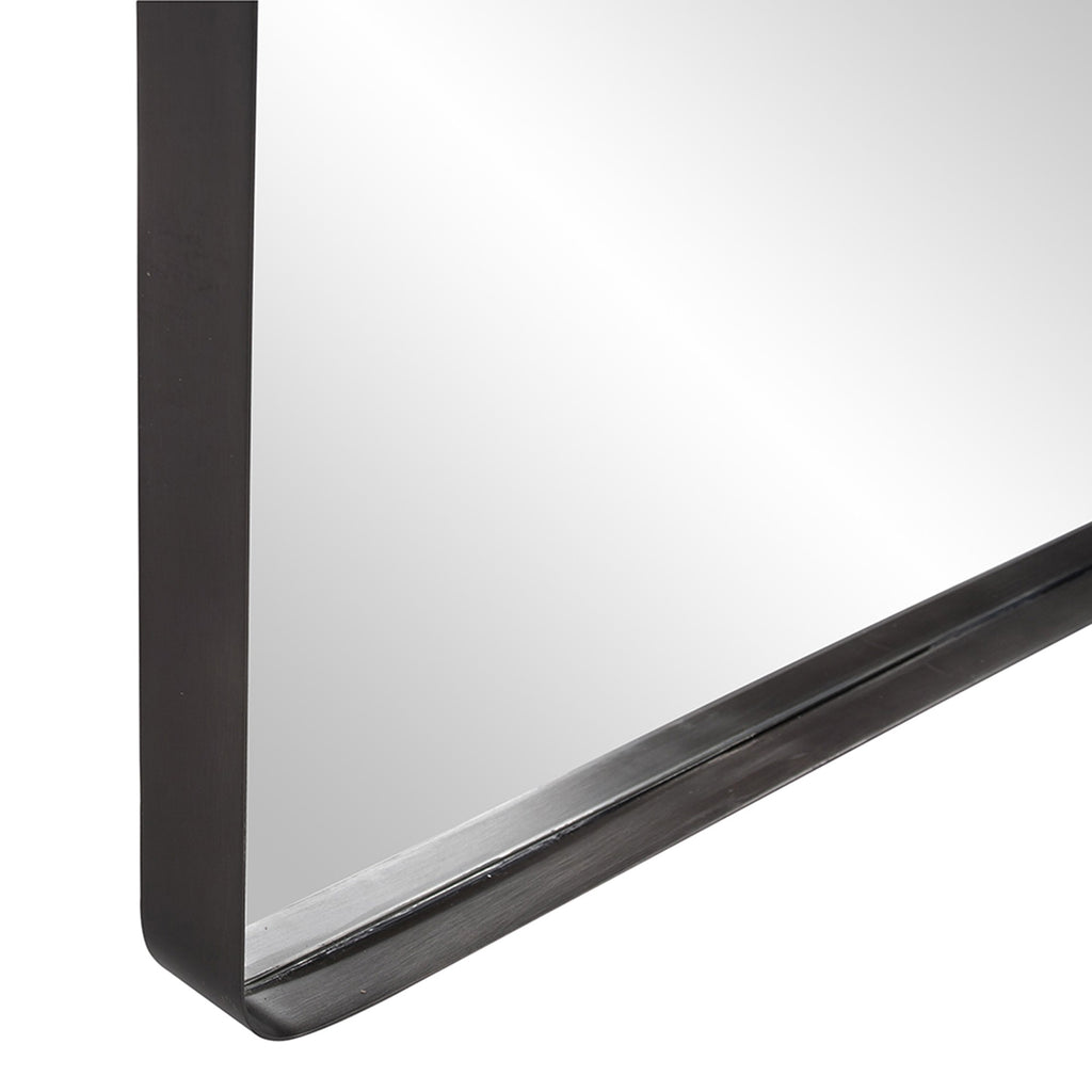 Shadowbox 40" Mirror, Black