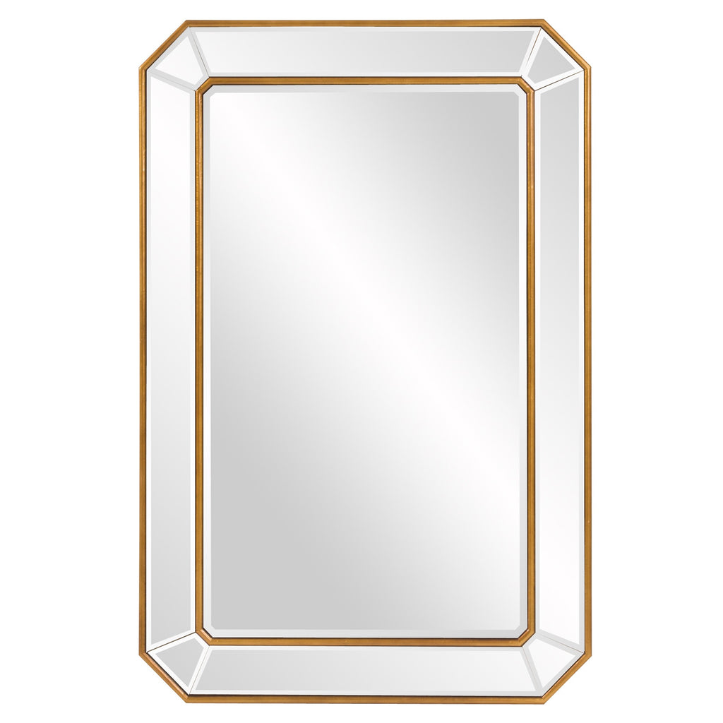 Octavia Gold Leaf Mirror