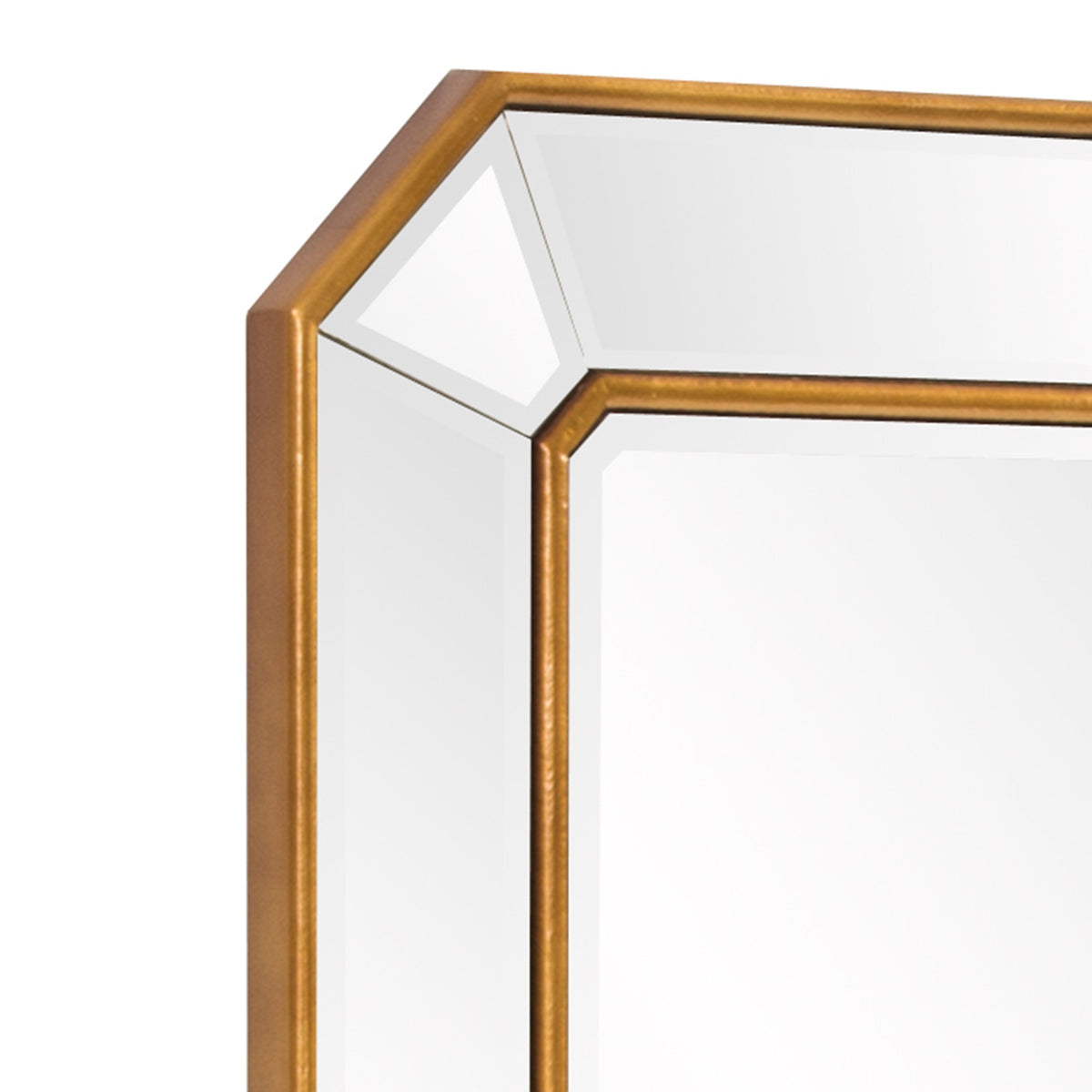 Octavia Gold Leaf Mirror