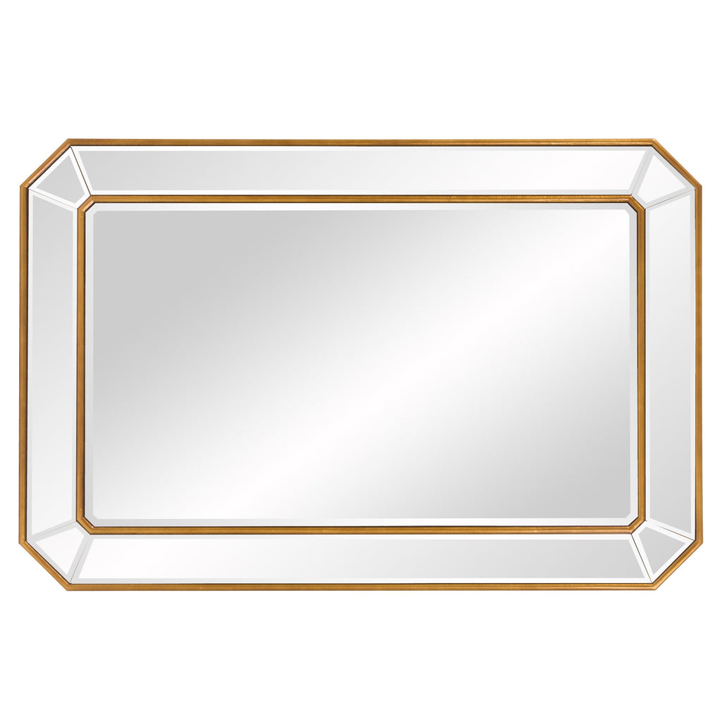 Octavia Gold Leaf Mirror