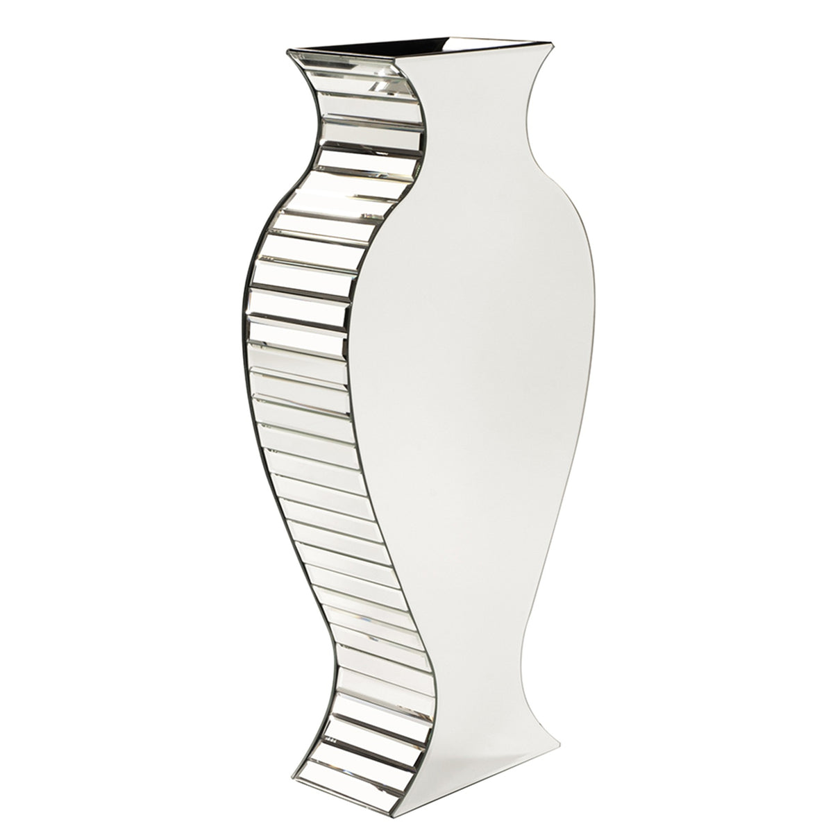 Crystal 28" Glass Vase