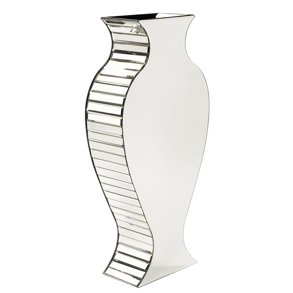 Crystal 28" Glass Vase