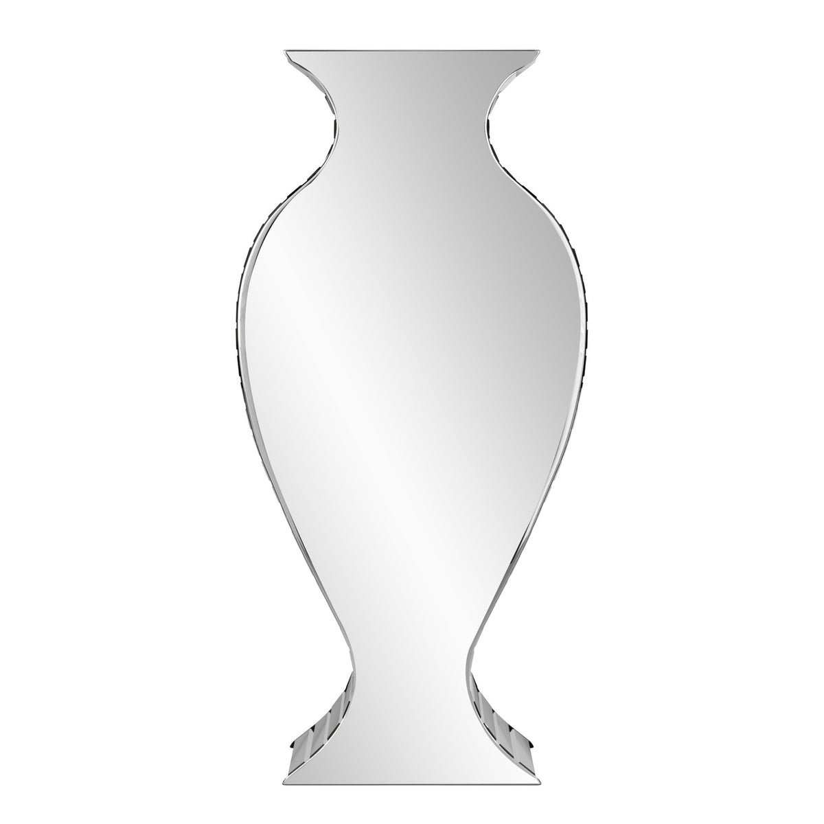 Crystal 28" Glass Vase