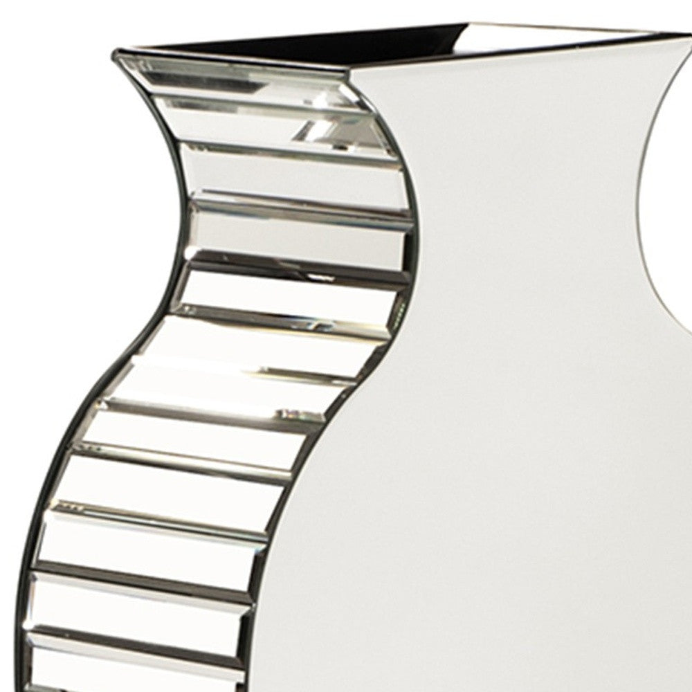 Crystal 28" Glass Vase