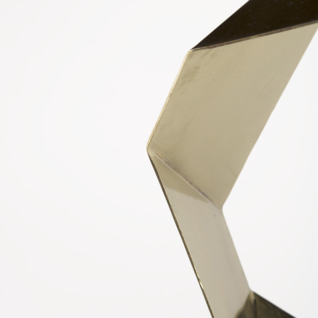 Halo Geometric Table Lamp, Gold