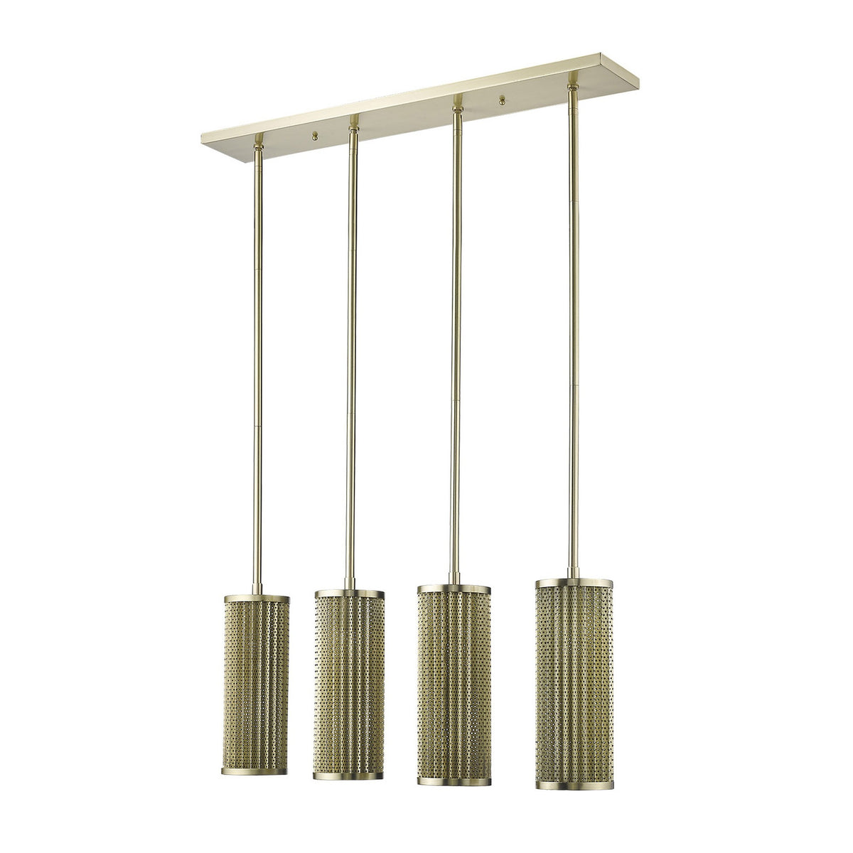 Basetti 4-Light Pendant, Gold
