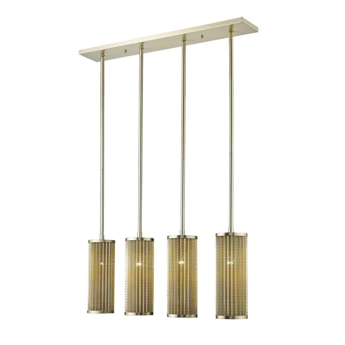 Basetti 4-Light Pendant, Gold