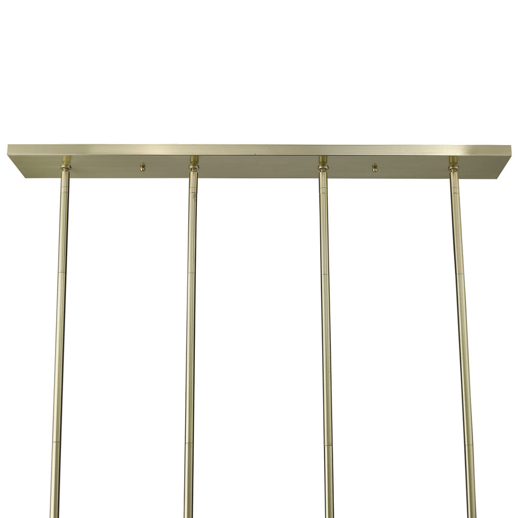Basetti 4-Light Pendant, Gold