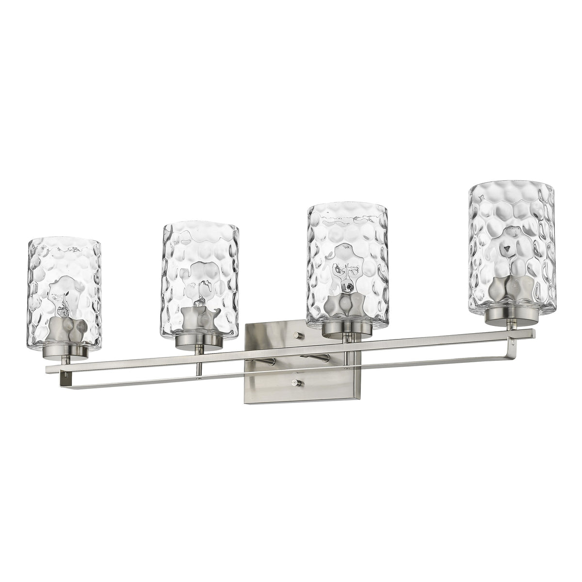 Livvy 4-Light Vanity Light, Satin Nickel