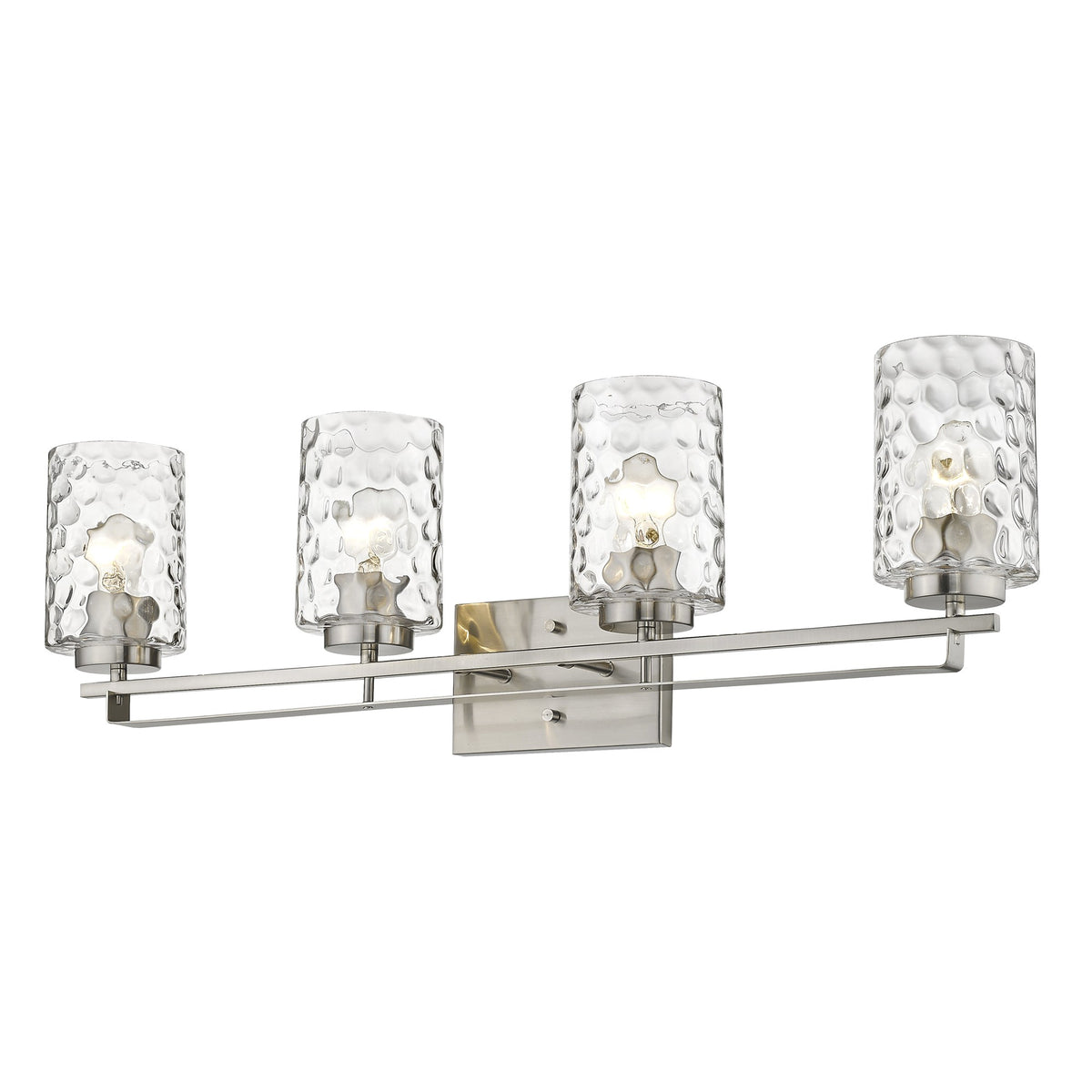 Livvy 4-Light Vanity Light, Satin Nickel