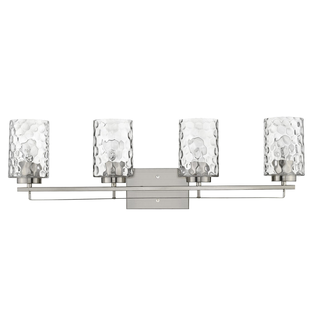 Livvy 4-Light Vanity Light, Satin Nickel