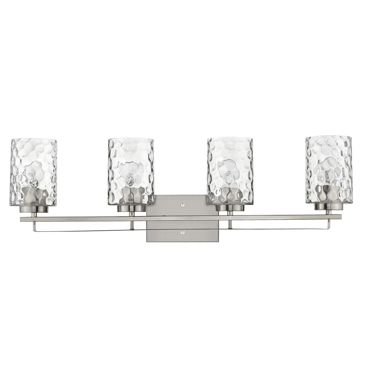 Livvy 4-Light Vanity Light, Satin Nickel