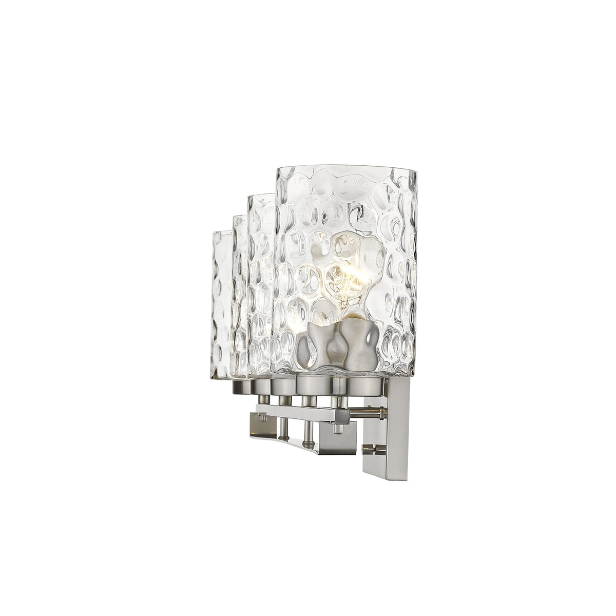 Livvy 4-Light Vanity Light, Satin Nickel