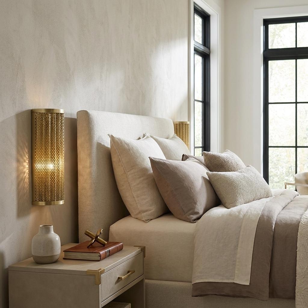 Basetti Wall Sconce, Gold