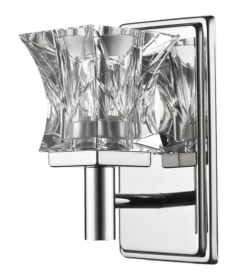 Arabella Crystal Sconce, Polished Nickel