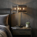 Kepler 4-Light Geometric Table Lamp, Brass