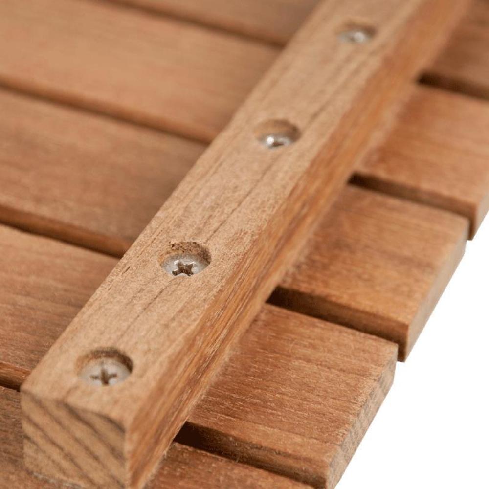 Premium Teak 25" Shower Mat