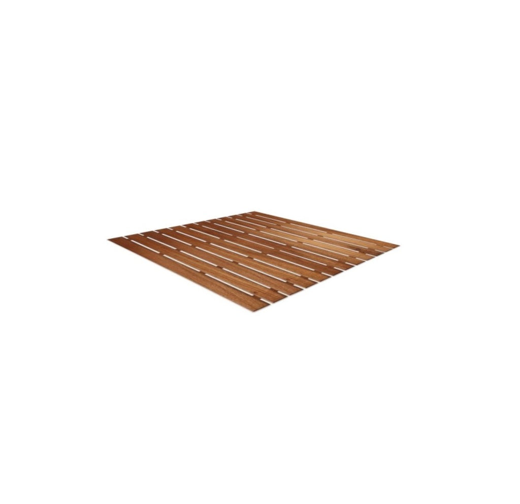 Premium Teak 25" Shower Mat