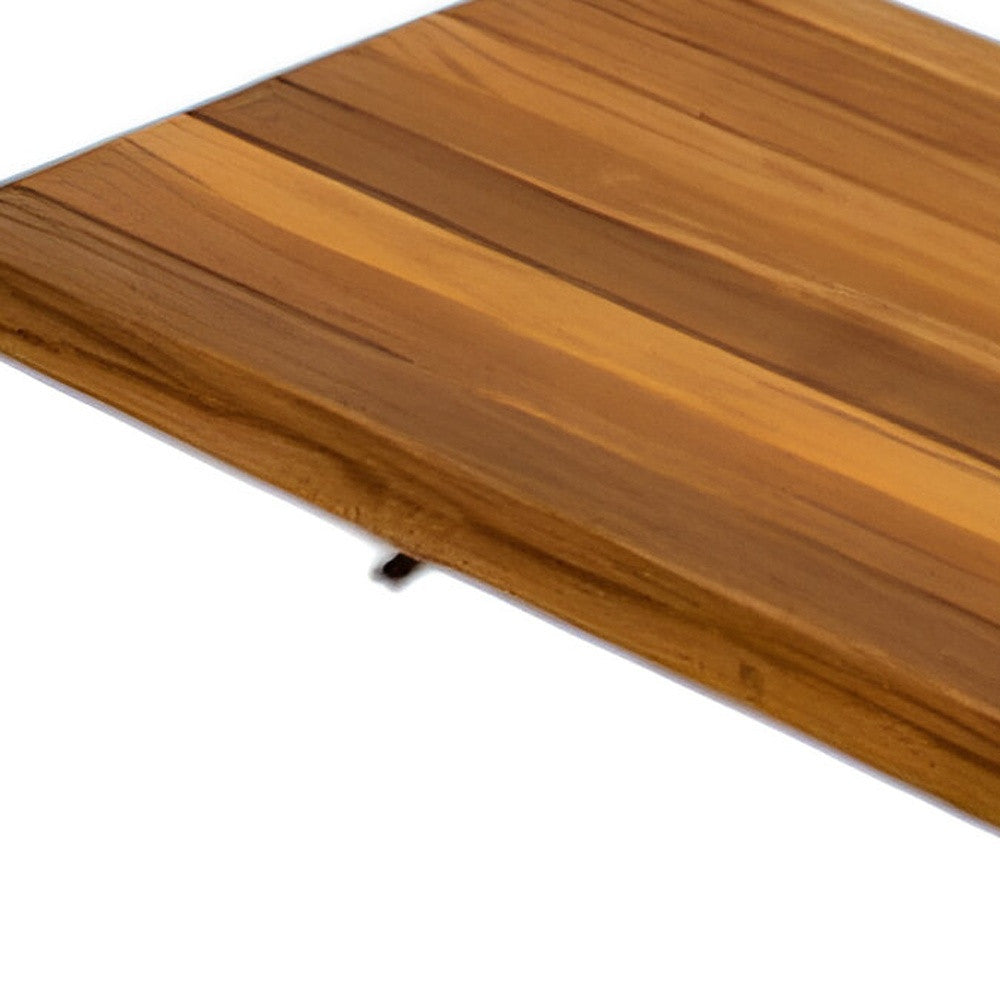 Premium 24" Wall-Mount Teak Shower Bench
