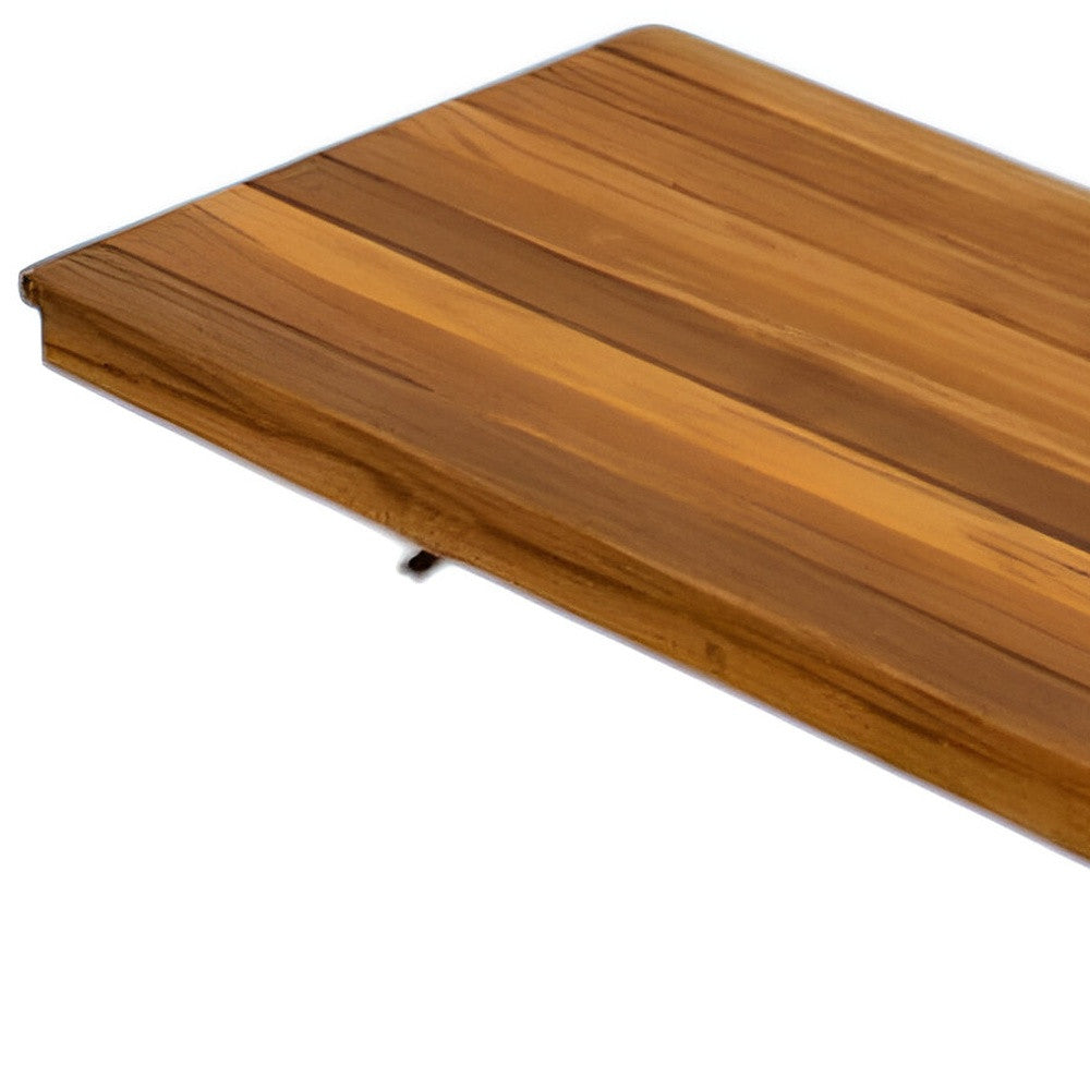 Premium 24" Wall-Mount Teak Shower Bench