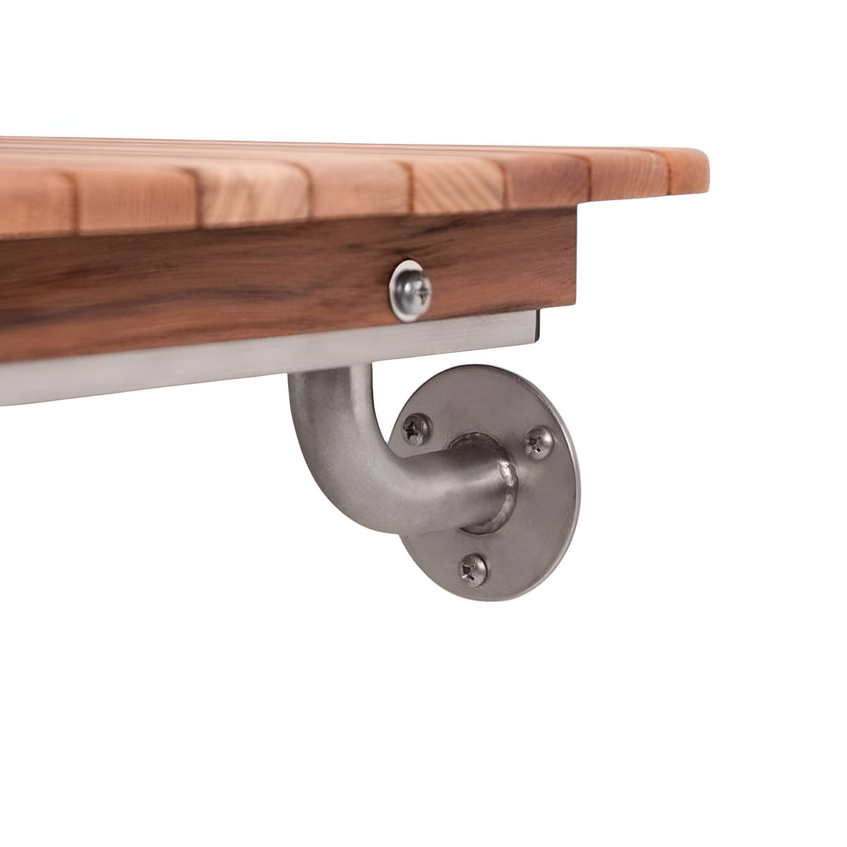 Premium 32" Wall-Mount Teak Shower Bench