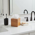Teak Tissue Box Cover