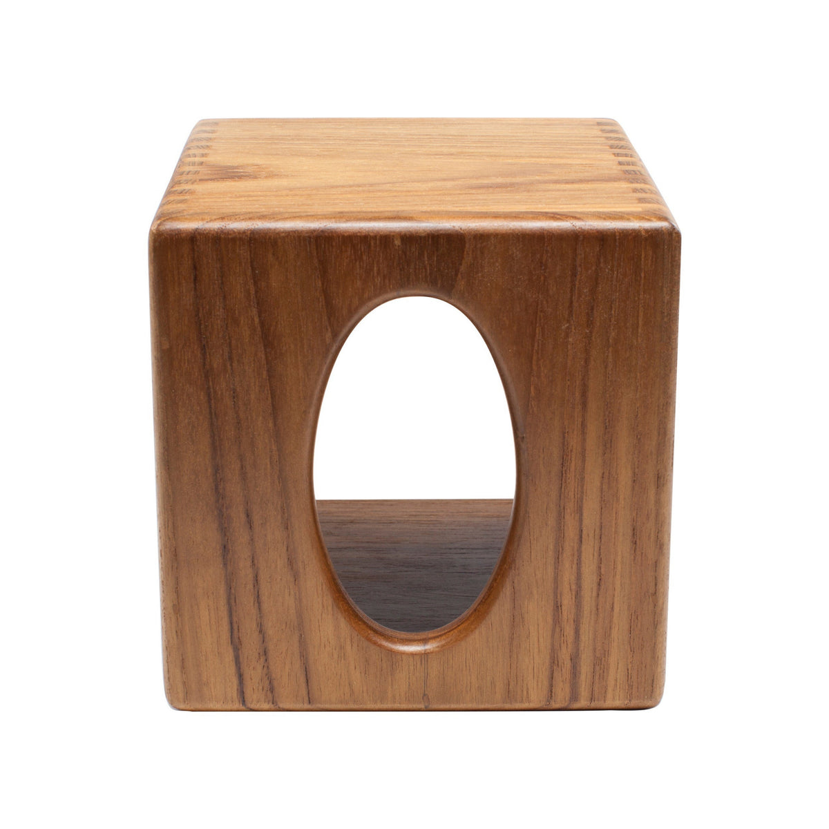 Teak Tissue Box Cover