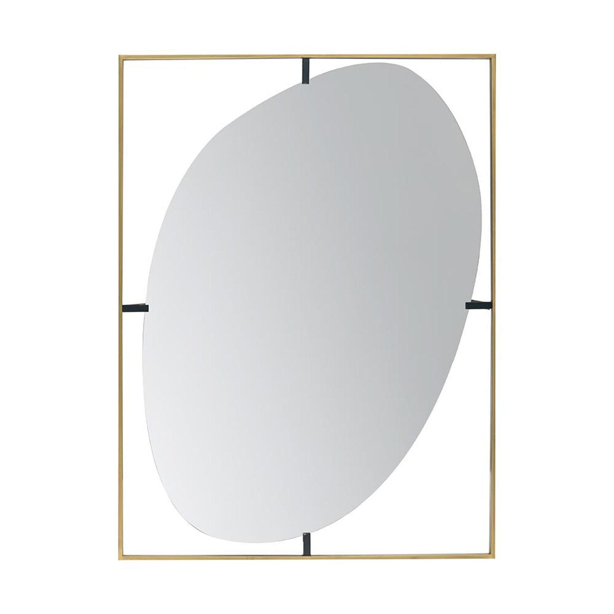 Atelier 40" Iron Mirror, Gold