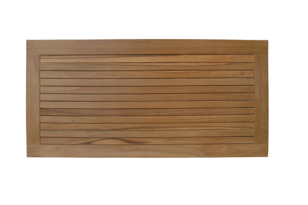 Natural Teak 39" Shower Mat