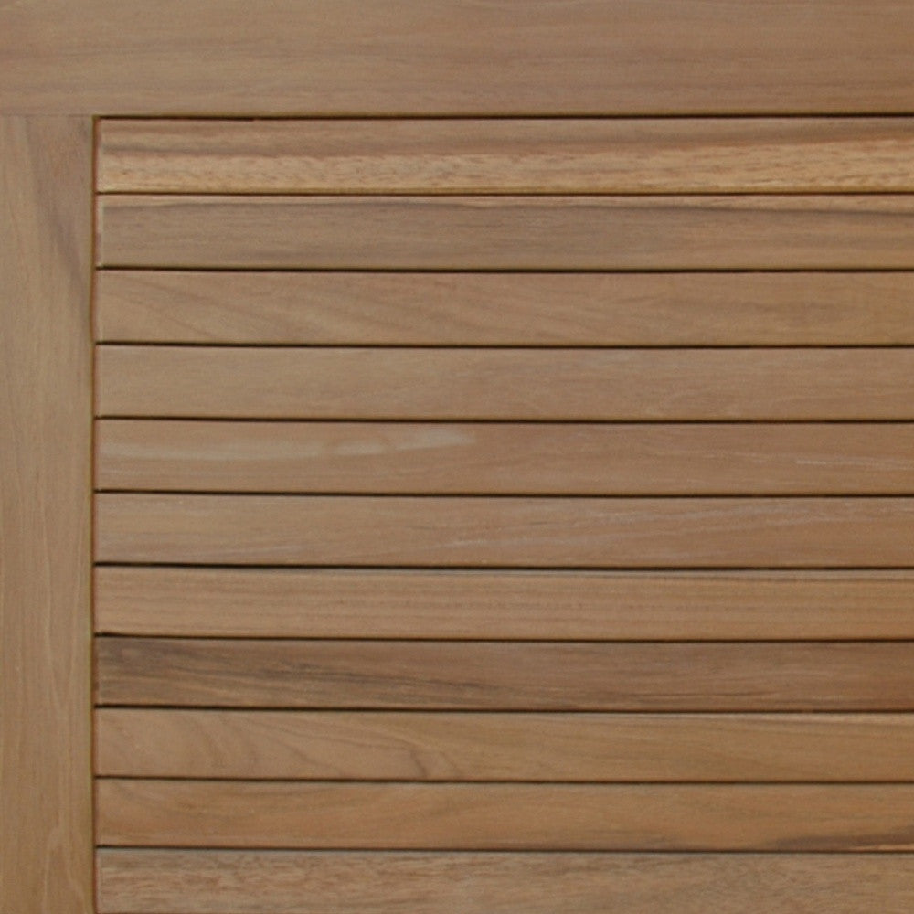 Natural Teak 39" Shower Mat