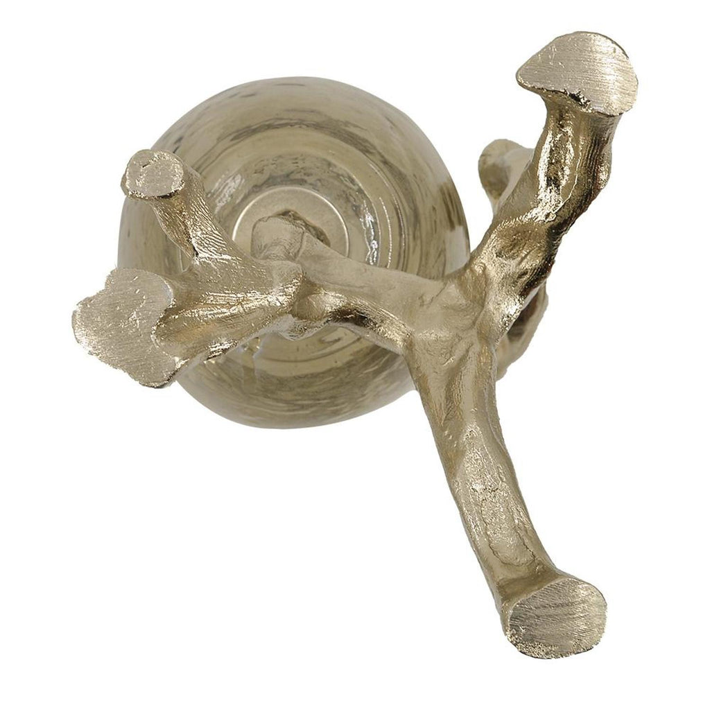 Champagne 18" Glass Vase