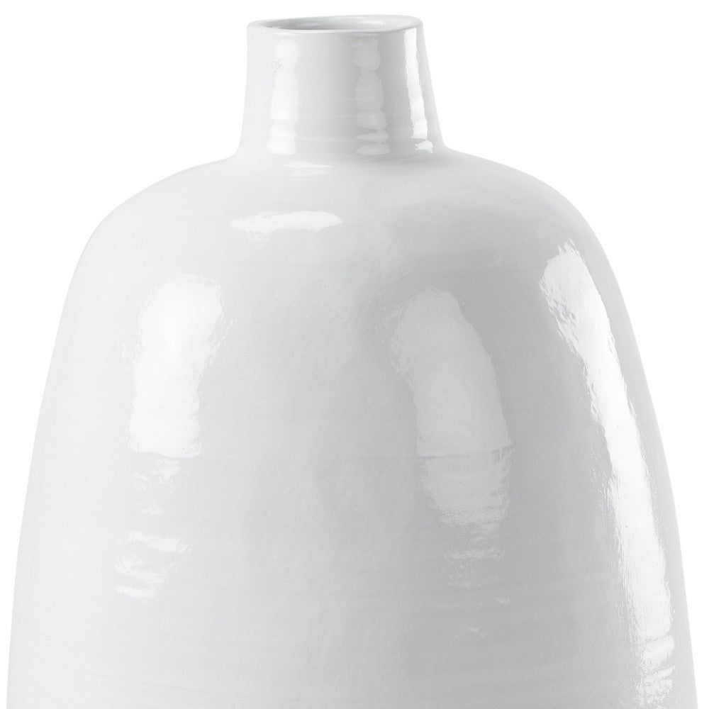 Color Block 32" Ceramic Floor Vase