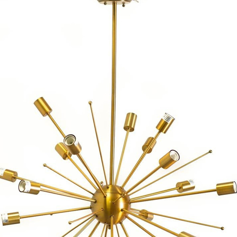 Lumière Multi-Light Chandelier, Gold