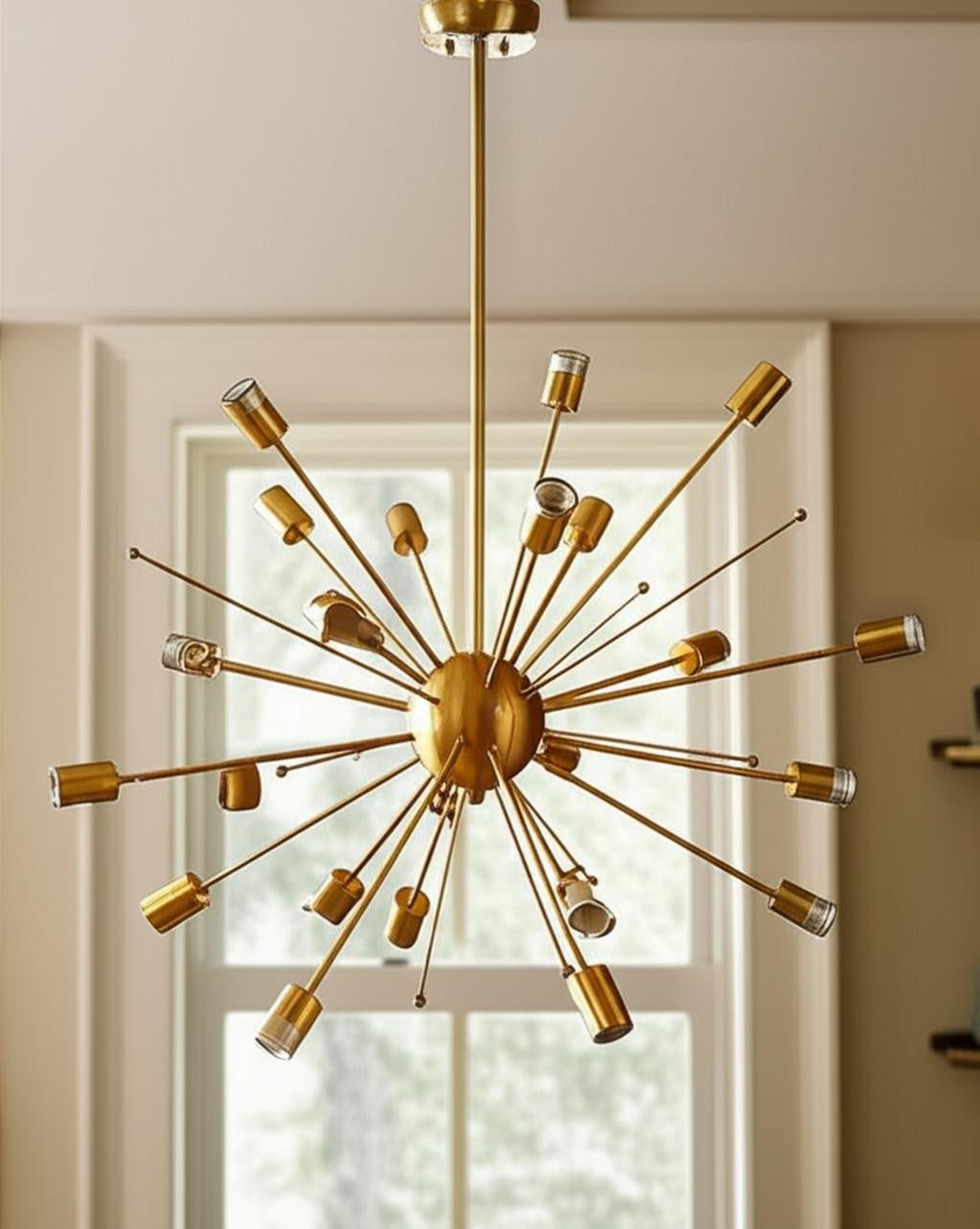 Lumière Multi-Light Chandelier, Gold