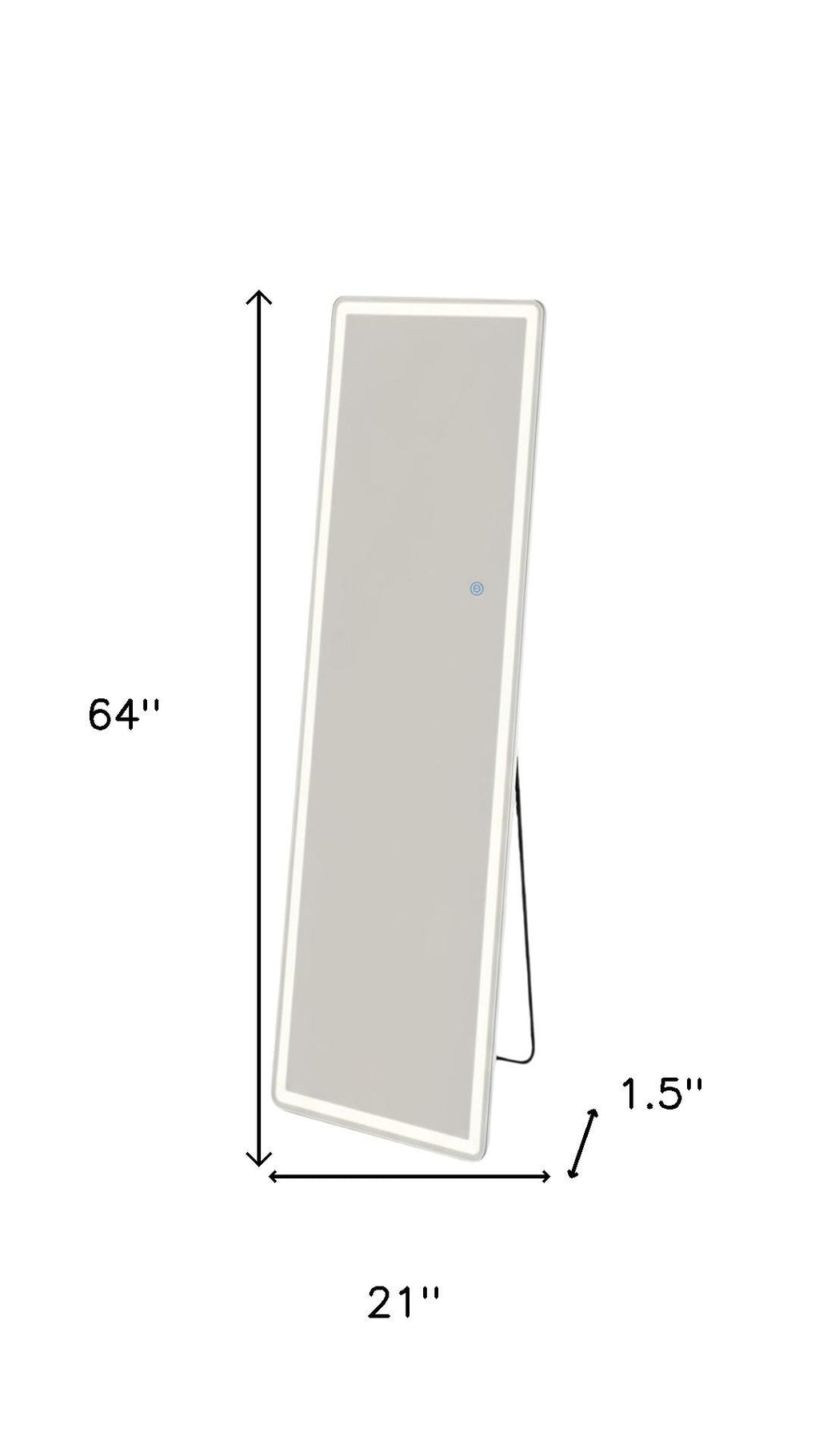 Lumen 64" Lighted Full-Length Mirror