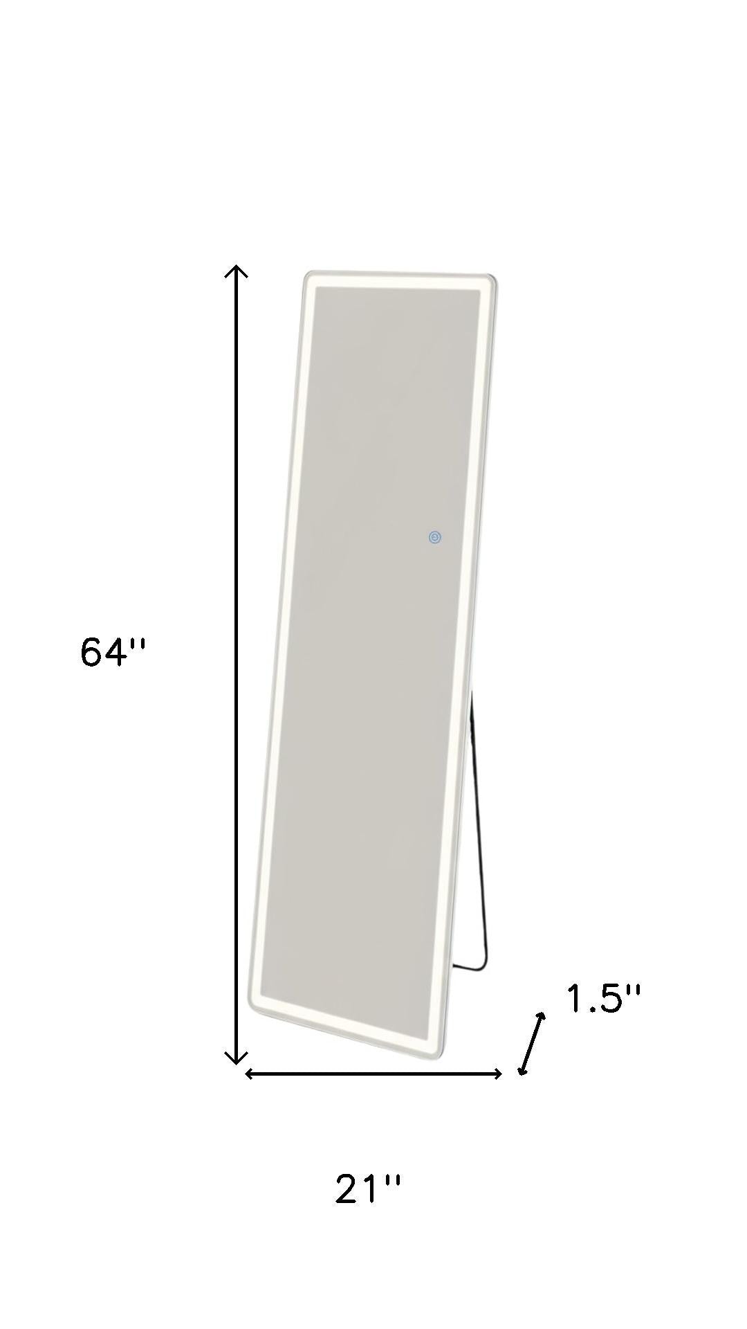 Lumen 64" Lighted Full-Length Mirror