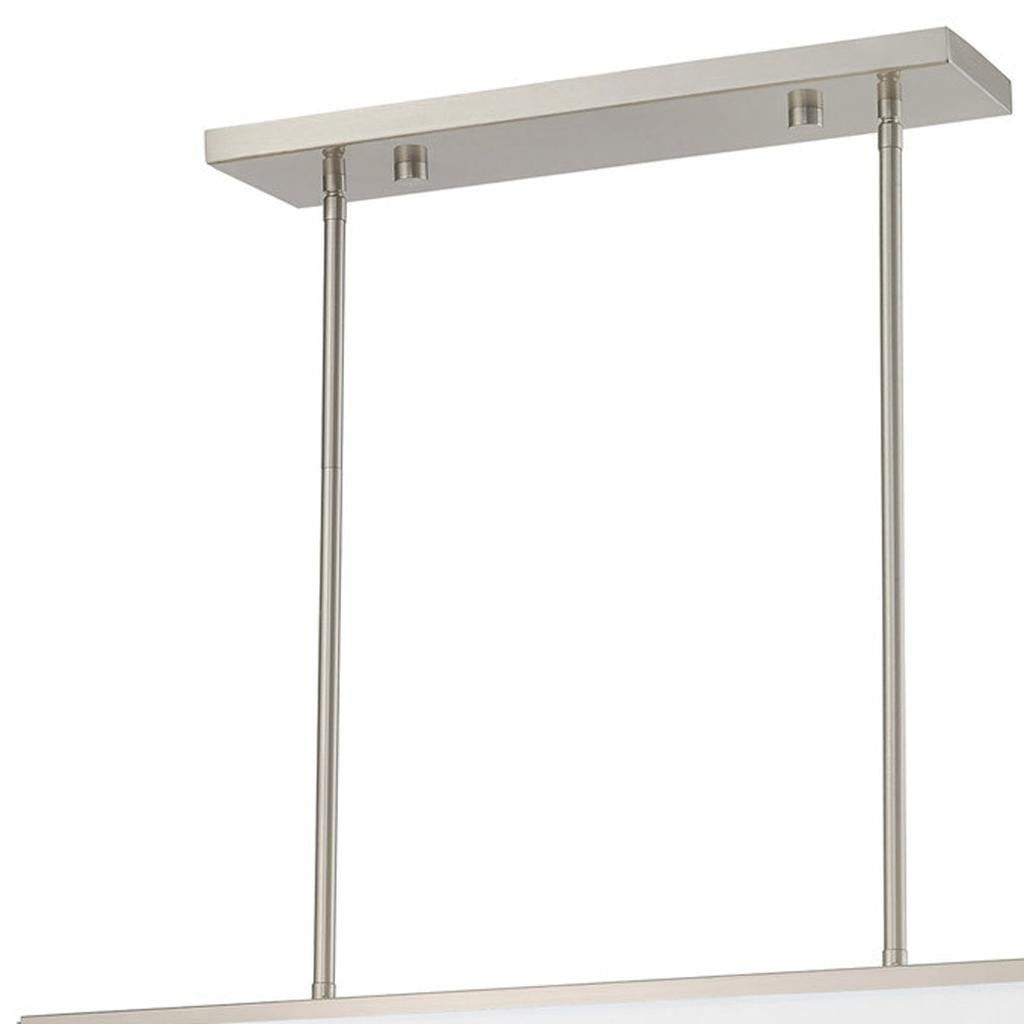 Marlowe 5-Light Shaded Chandelier, Nickel