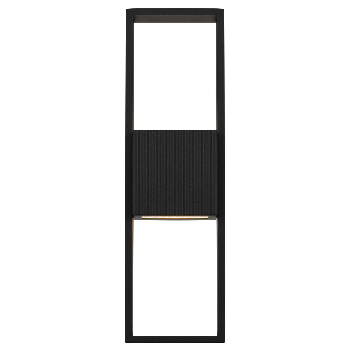 Linea LED Outdoor Wall Light, Black