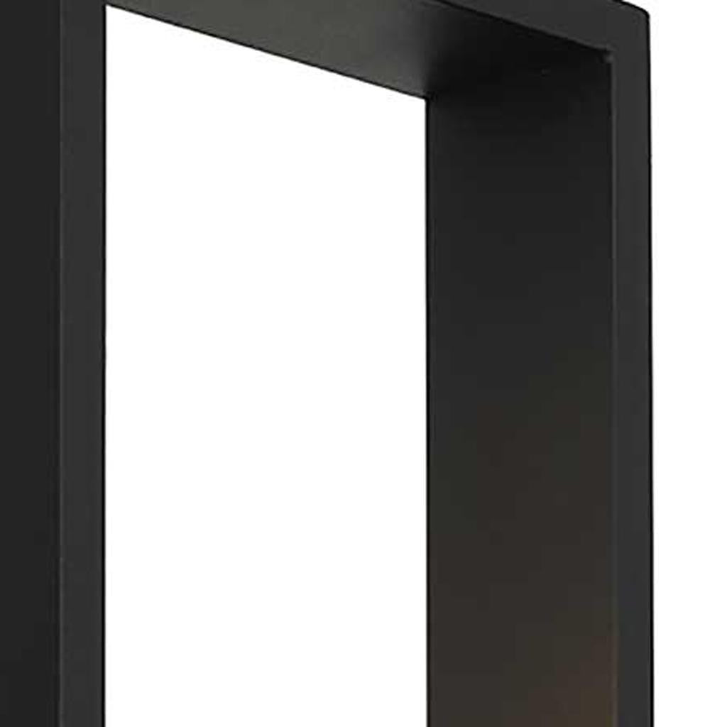 Linea LED Outdoor Wall Light, Black