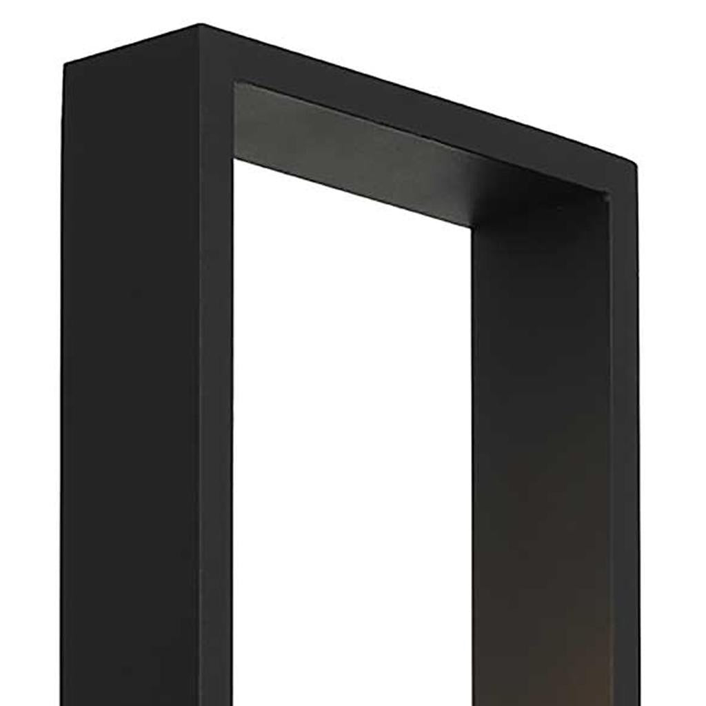Linea LED Outdoor Wall Light, Black