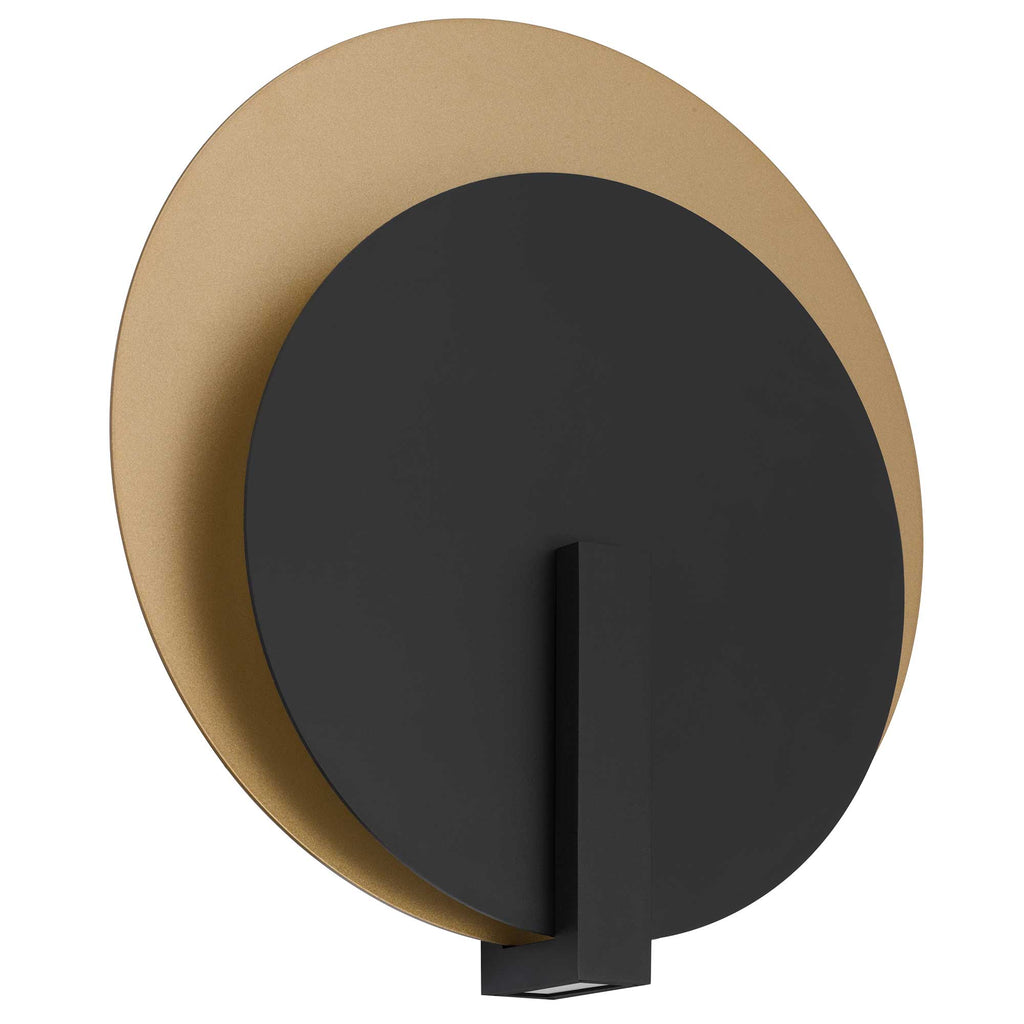 Eclipse LED Outdoor Wall Light, Black