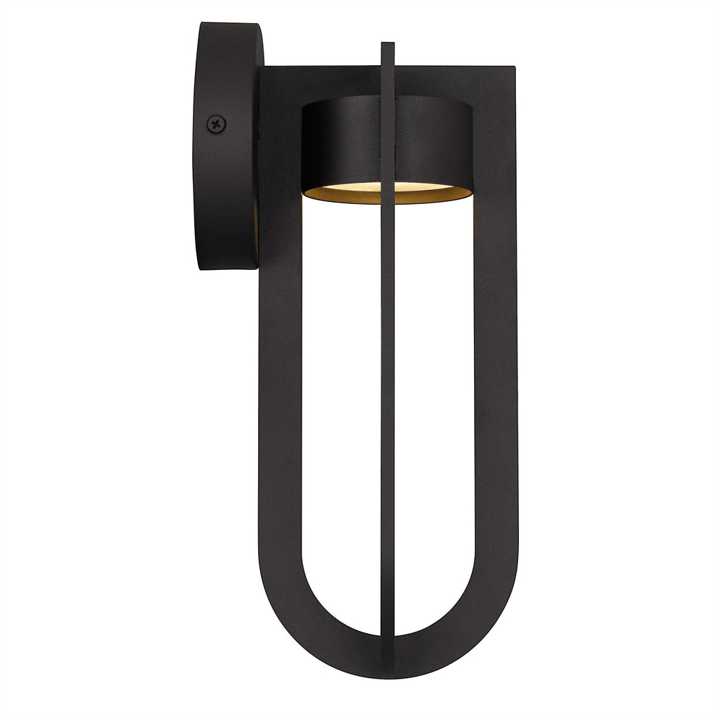 Arcadia LED Outdoor Wall Lantern, Bronze