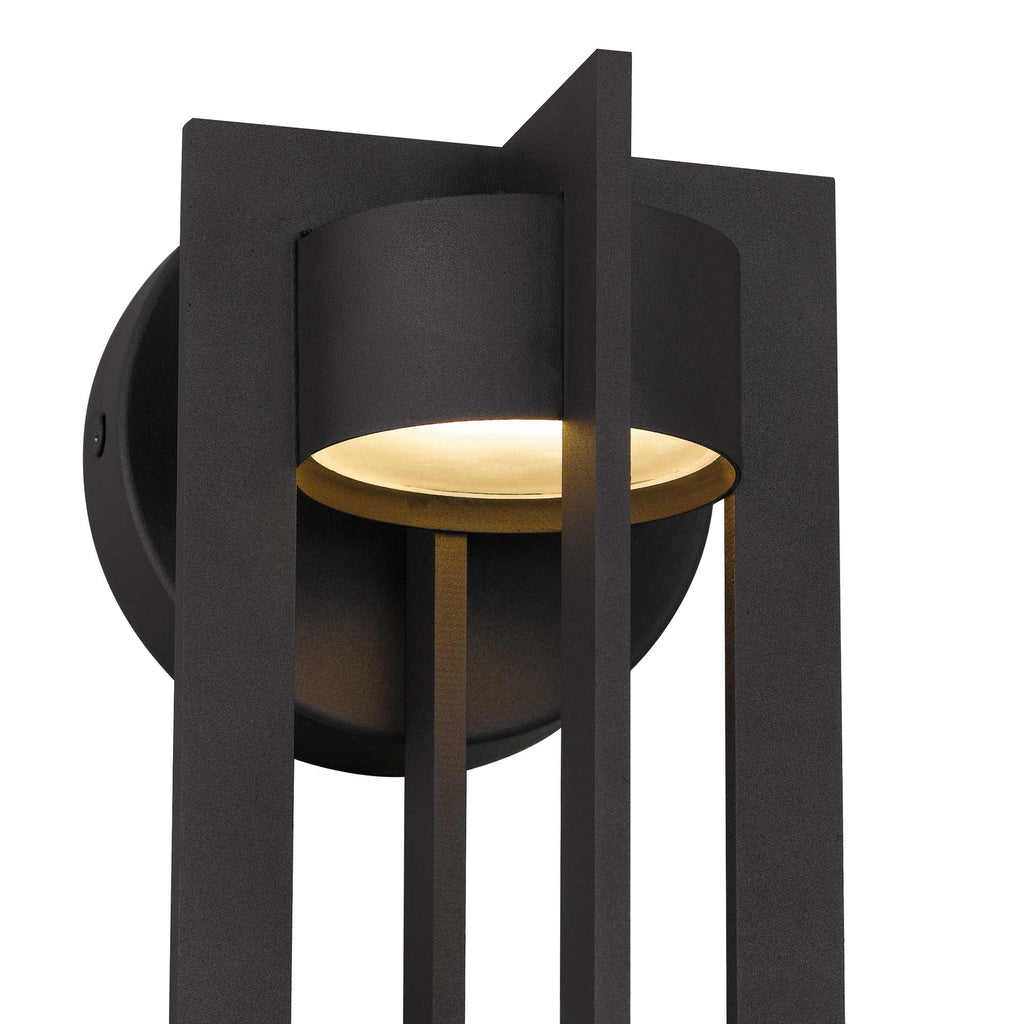 Arcadia LED Outdoor Wall Lantern, Bronze