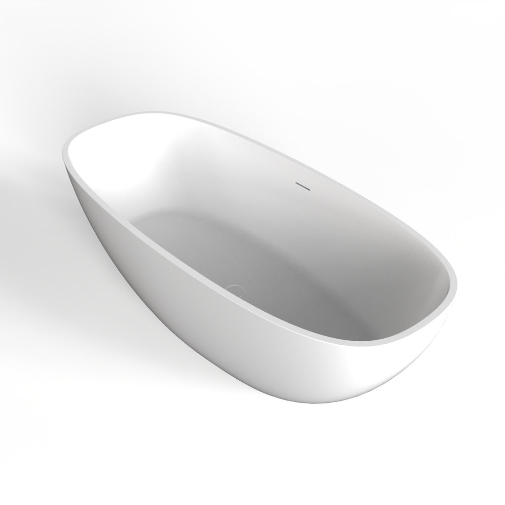 Serene 67" Freestanding Acrylic Soaking Tub
