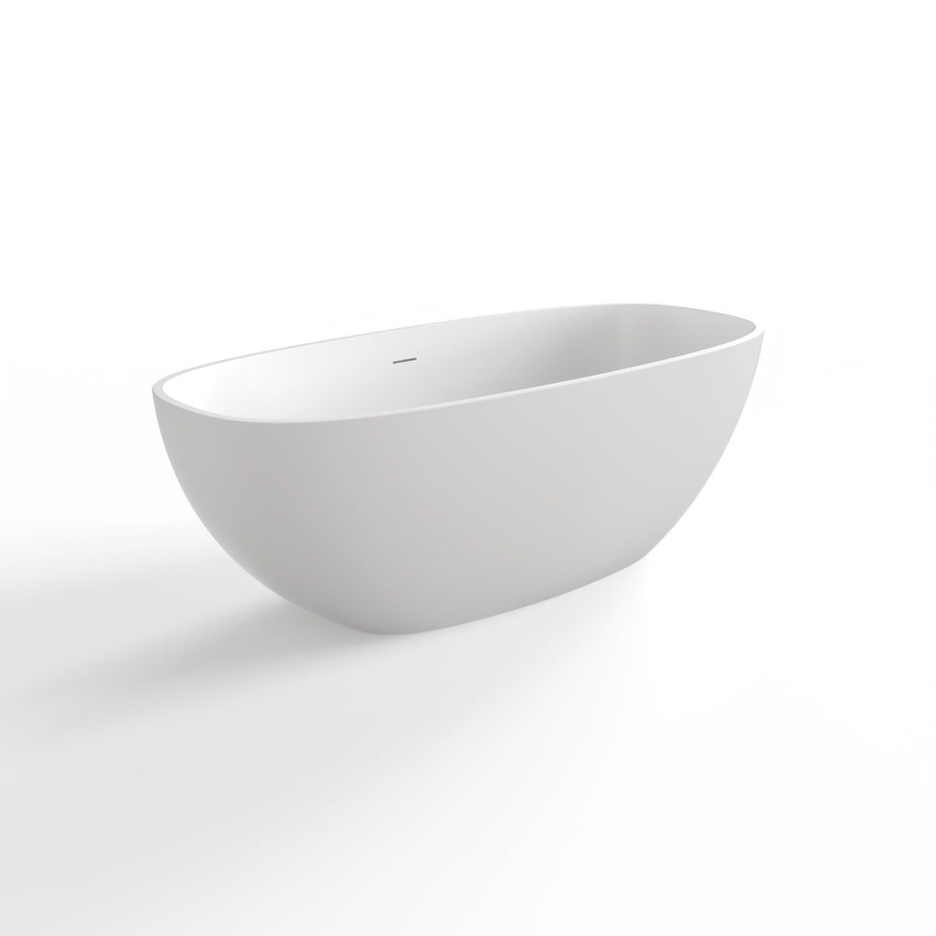 Serene 67" Freestanding Acrylic Soaking Tub
