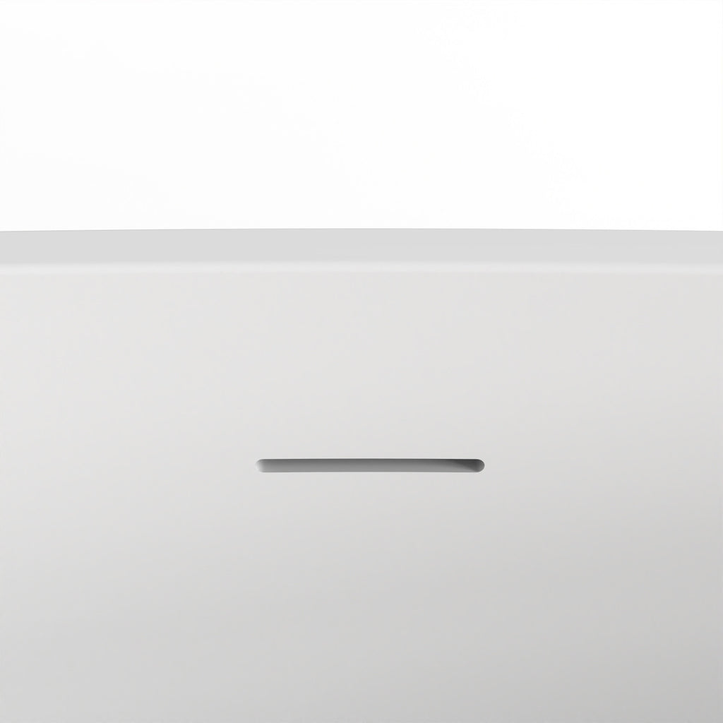 Serene 67" Freestanding Acrylic Soaking Tub