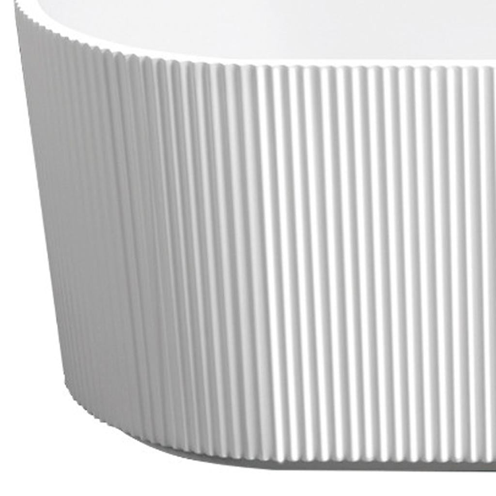 Serene 59" Freestanding Acrylic Soaking Tub