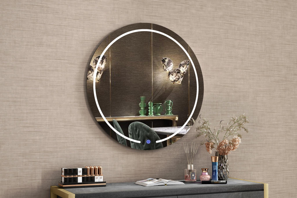 Halo 39" Round LED Vanity Mirror